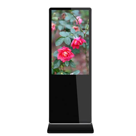 Inch Floor Stand Android Touch Screen Advertising Player Digital