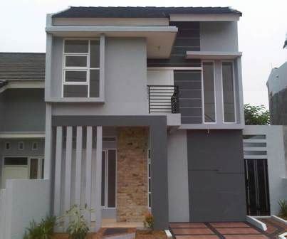 Detail Desain Rumah Warna Abu Abu Koleksi Nomer