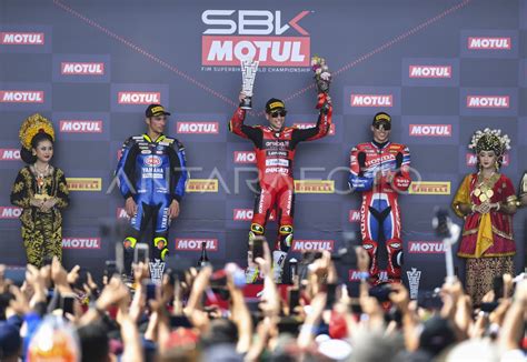 Alvaro Bautista Juara Wsbk Mandalika Antara Foto