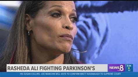 Muhammad Ali's daughter, Rasheda Ali, advocating Parkinson's awareness ...