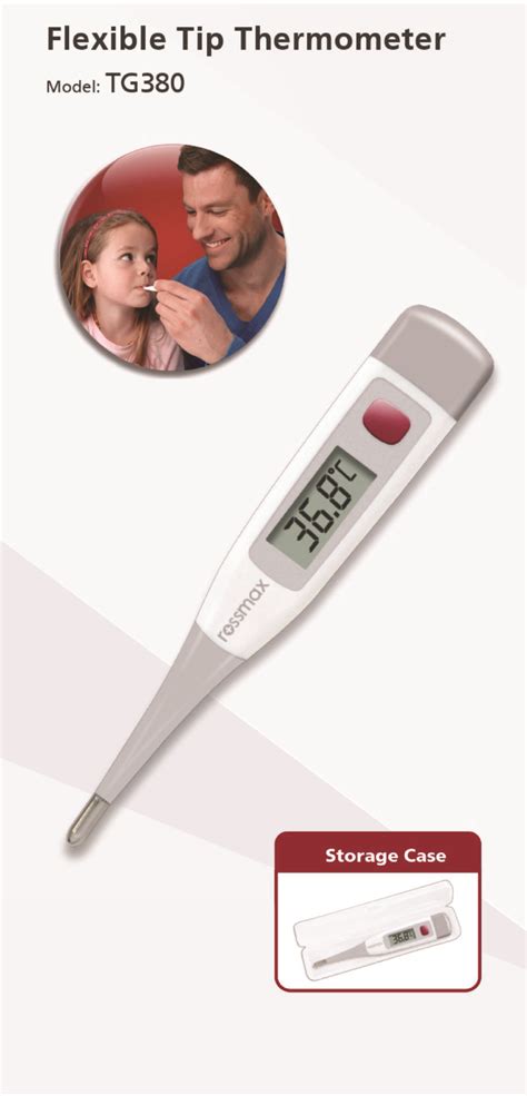 Rossmax Digital Thermometer Tg For Oral Axillary Rectal Alpro