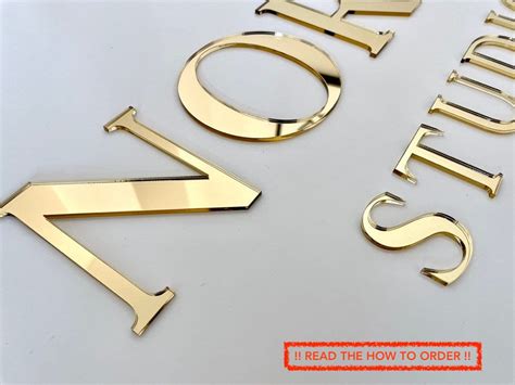 Gold Acrylic Letters Custom Acrylic Sign Wedding Name Etsy Canada