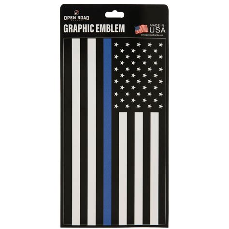 Blue Line American Flag Sticker Hobby Lobby