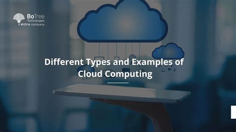 Different Types And Examples Of Cloud Computing Botree Technologies