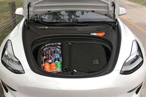 Tesla Model Y Photo Gallery Shows Huge Trunk Frunk Cargo Space