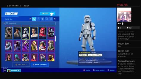 Fortnite Ps Zone Wars And Customs Playing With Subs New Star Wars