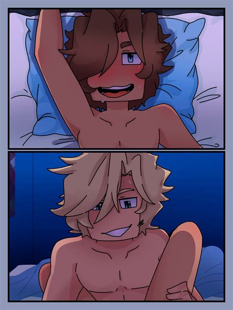 Rule 34 Aphmau Youtuber Bed Bedroom Blonde Hair Blonde Hair On