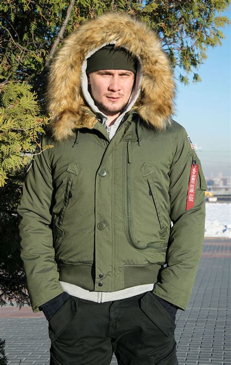 Мужская аляска Alpha Industries Polar SV Dark Green, купить в Интернет ...