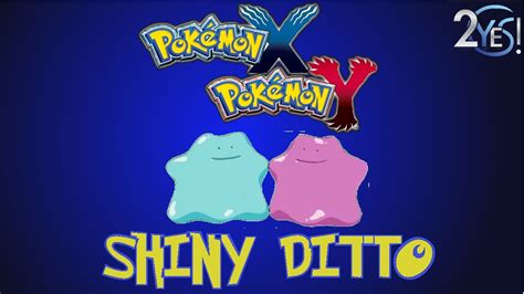 Pokemon X And Y Shiny Ditto W T Rexed Youtube