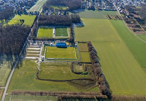 Rhynern Aus Der Vogelperspektive Ensemble Der Sportplatzanlagen