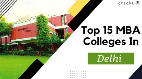 Top 15 MBA Colleges In Delhi 2022 (Fees & Placements) - Cracku