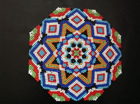 Colorful Huichol Beadwork