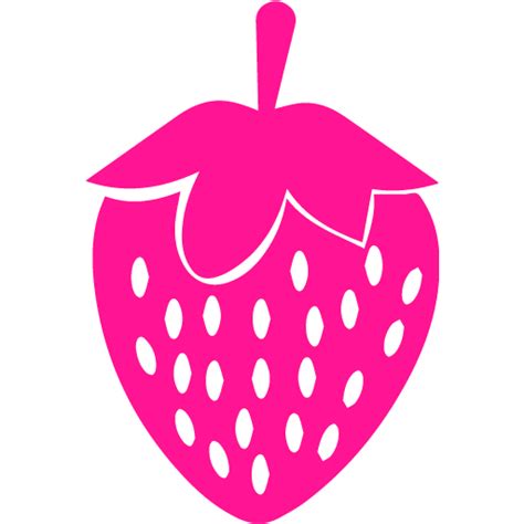 Pink Strawberry Clip Art