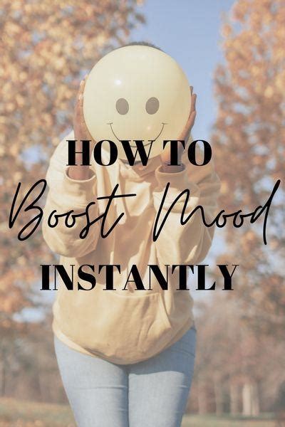 Ways To Boost Your Mood Instantly