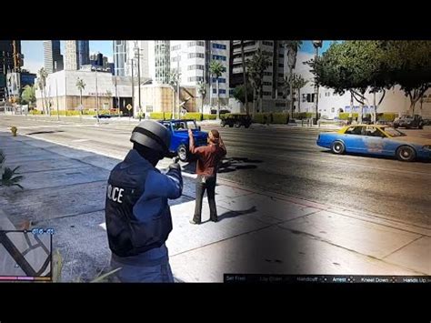 Como Ser Policial No GTA 5 Usando Mod Menu YouTube