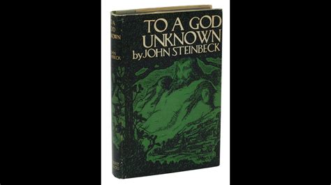 Plot Summary To A God Unknown By John Steinbeck In 5 Minutes Book