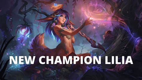 Lilia New Champion Reveal Teaser Reaction League Of Legends Youtube