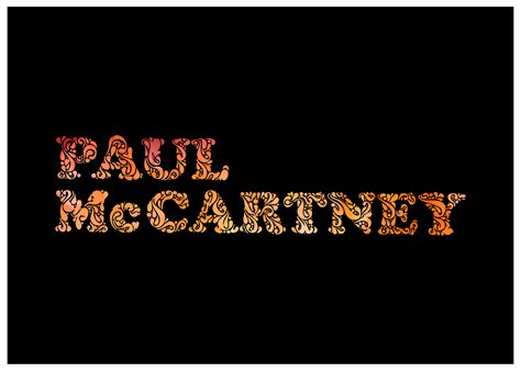 Paul McCartney on Behance