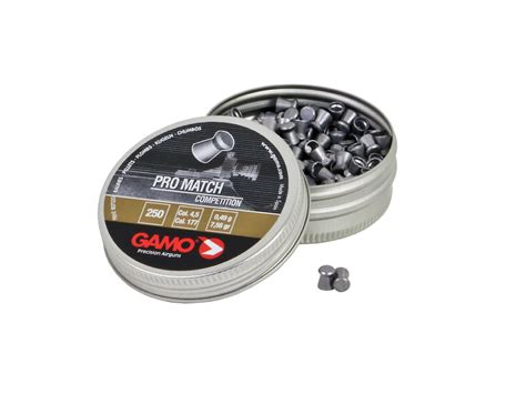 Gamo Pro Match Competition Diabolo Flachkopf Glatt Kaliber Mm