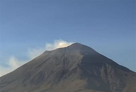 Volcán Popocatépetl Se Mantiene En Alerta Amarilla Fase 2