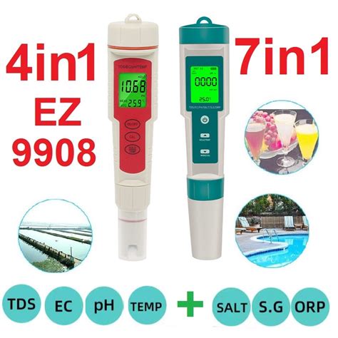 Jual Ph Tds Ec Temperature Meter Ez Tester Atc Ez Temp