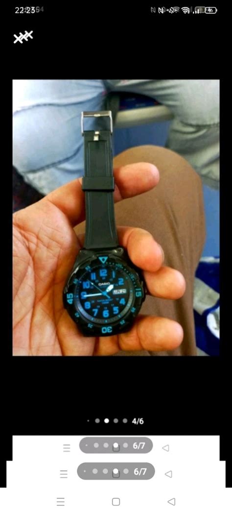 CASIO 5125 MRW-200H STAINLESS STEEL BACK WATER RESISTANT 10 BAR JAPAN ...