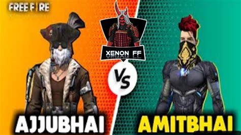 Ajju Bhai Vs Amitbhai 1v1 Class Squad Funny Gameplay Total Gaming Vs