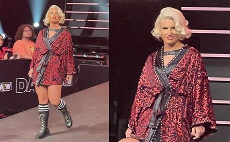 [Photo] Toni Storm debuts new look in AEW