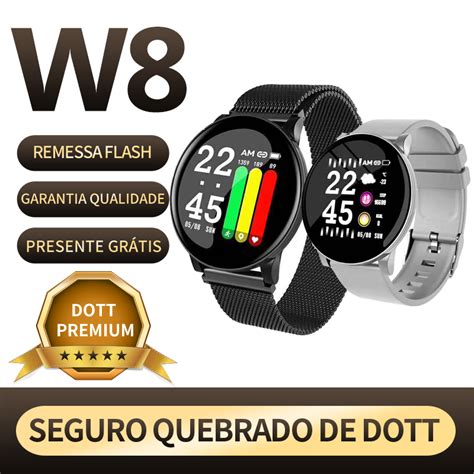 Rel Gio Inteligente W8 Pulseira Smartwatch Tela Inteligente De Tela