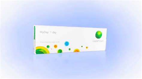 Coopervision Myday Daily Disposable Contact Lenses Youtube