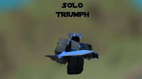 Solo Fallen Triumph Golden Minigunner Medieval Times Tower