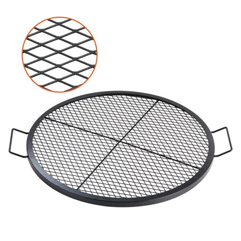 Vevor X Marks Fire Pit Grill Grate Round Cooking Grate Heavy Duty