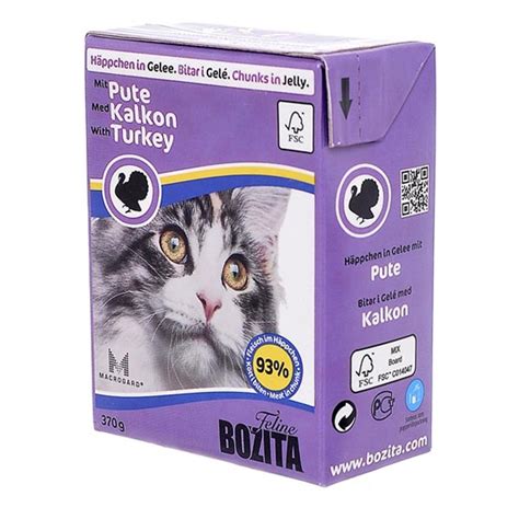 Корм для кошек Бозита (Bozita) Feline Turkeyс с индейкой | отзывы