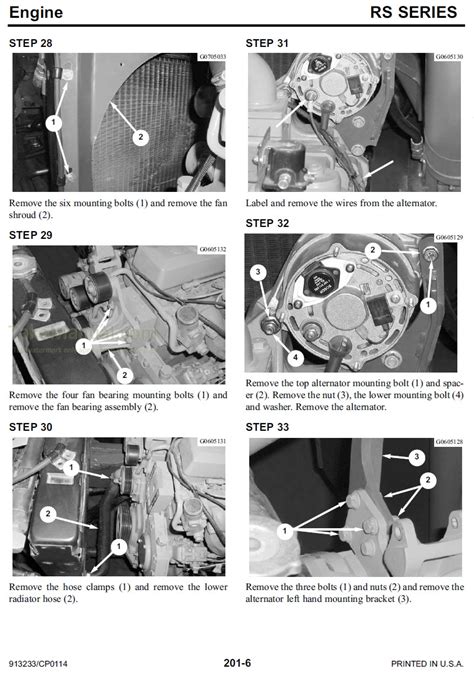 Gehl RS6 42 To RS12 42 Service Manual Telescopic Handler 913233 PDF