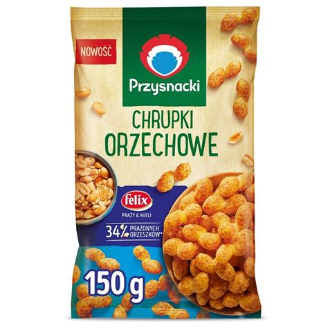 Przysnacki Chrupki orzechowe 100 g Zakupy online z dostawą do domu