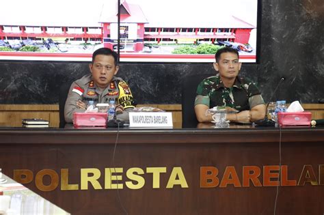 Komandan Yonmarhanlan Iv Batam Hadiri Rapat Koordinasi Kesiapan Pam