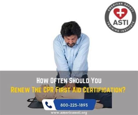 How Often Should You Renew The Cpr First Aid Certification By American