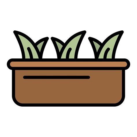 Premium Vector Potted Plants Icon Outline Potted Plants Vector Icon