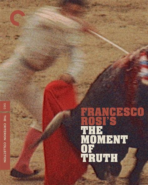 Amazon The Moment Of Truth The Criterion Collection Blu Ray