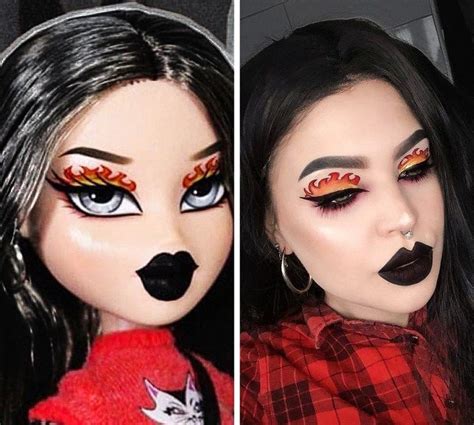 The Bratz Challenge Makeover Has Gone Viral 30 Photos Bemethis Maquillaje De Ojos