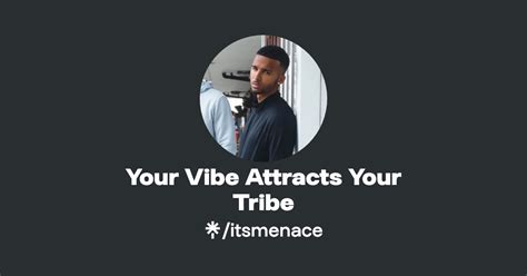 Your Vibe Attracts Your Tribe Instagram Tiktok Twitch Linktree