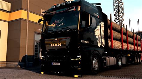 Ets Mods V Man Tgx Ll Sa Low Deck Chassis Addon Euro Truck