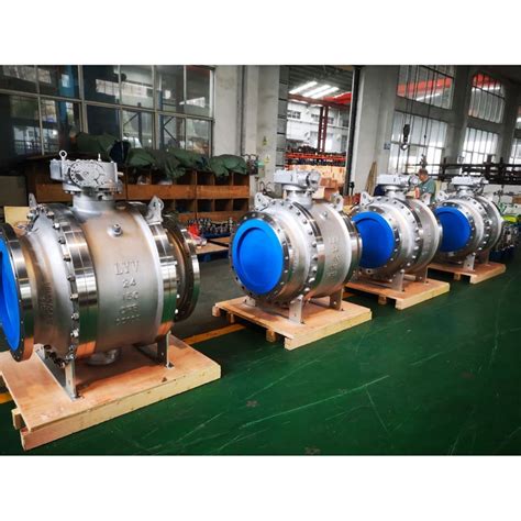 China Double Block And Bleed Trunnion Mounted Ball Valve Suppliers