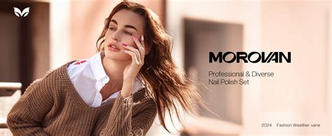 Amazon Morovan Fingernail Nail Polish Set Nude Pink Air Dry Regular Nail Polish Pack