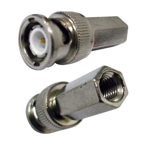 Conector BNC ESS C038 Coaxial BNC Tipo Rg59 Rosca Tienda CQNet