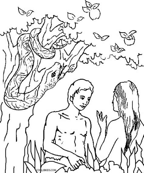 Garden Of Eden Coloring Pages 2319891