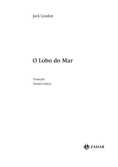 PDF O Lobo Do Marimg Travessa Br Capitulo ZAHAR LOBO DO MAR O