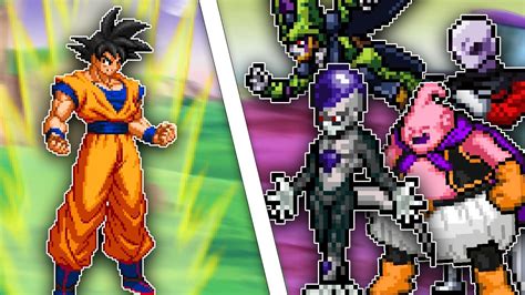 Coloquei O Novo Goku 3 4 Contra Os Principais VilÕes De Dragon Ball No