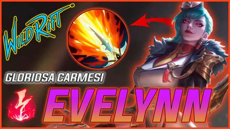 Nueva Skin Evelynn Gloriosa Carmesi En Wild Rift Burst Sin Sentido