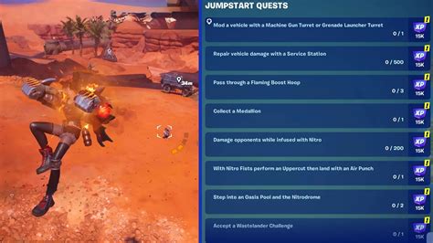 Fortnite Complete Jumpstart Quests Guide Season 3 Wrecked